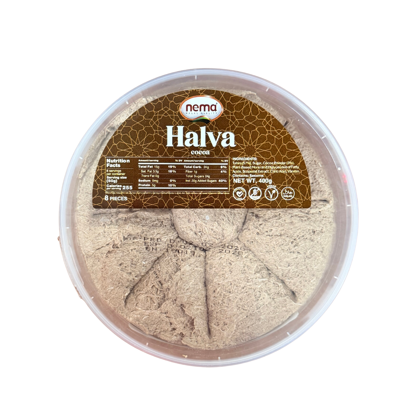 Nema Cocoa Halva 400 gr