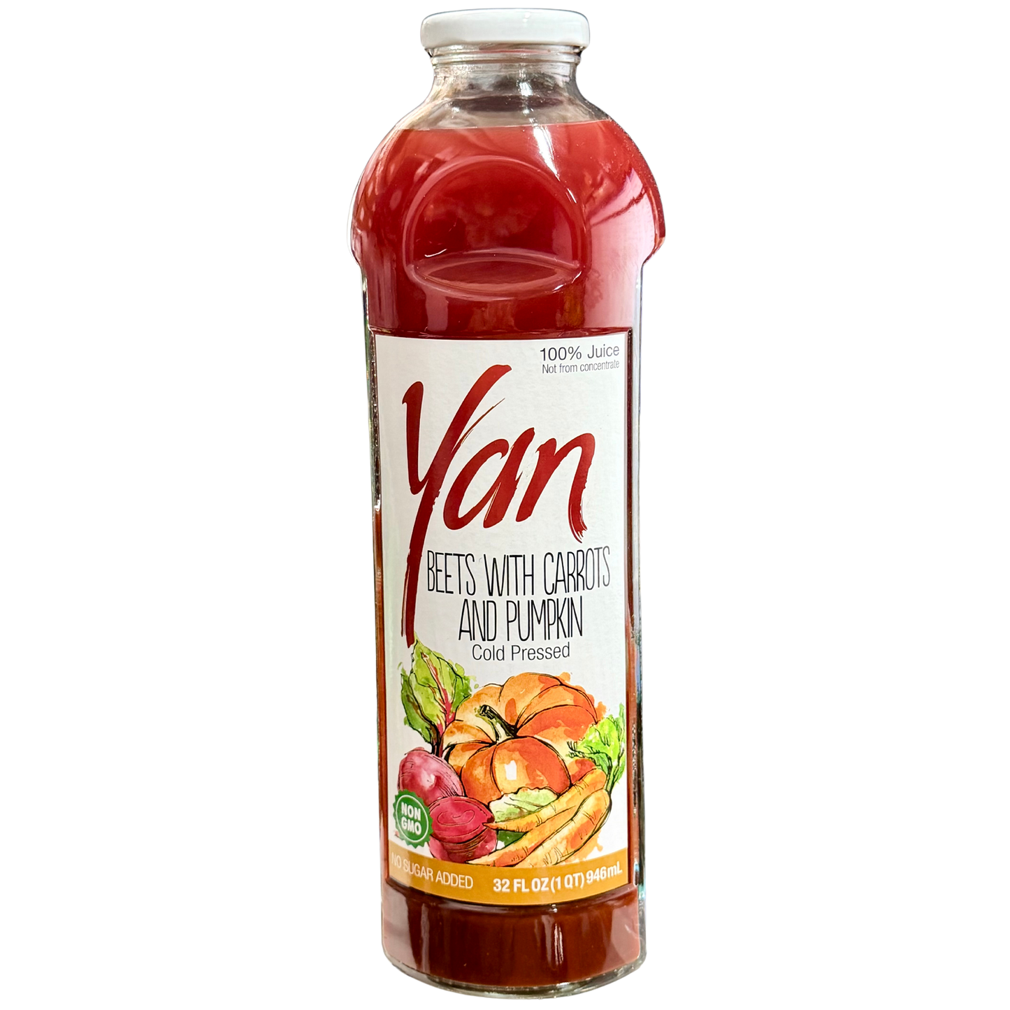 Yan Betroot  Carrot pumpkin Juice (No Sugar)32 oz(946 ml)