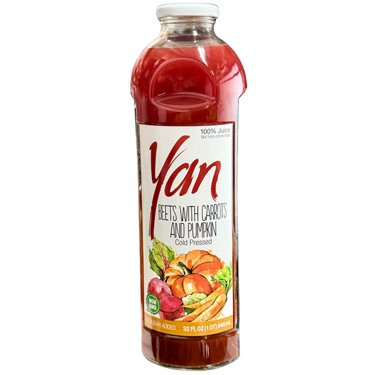 Yan Betroot  Carrot pumpkin Juice (No Sugar)32 oz(946 ml)