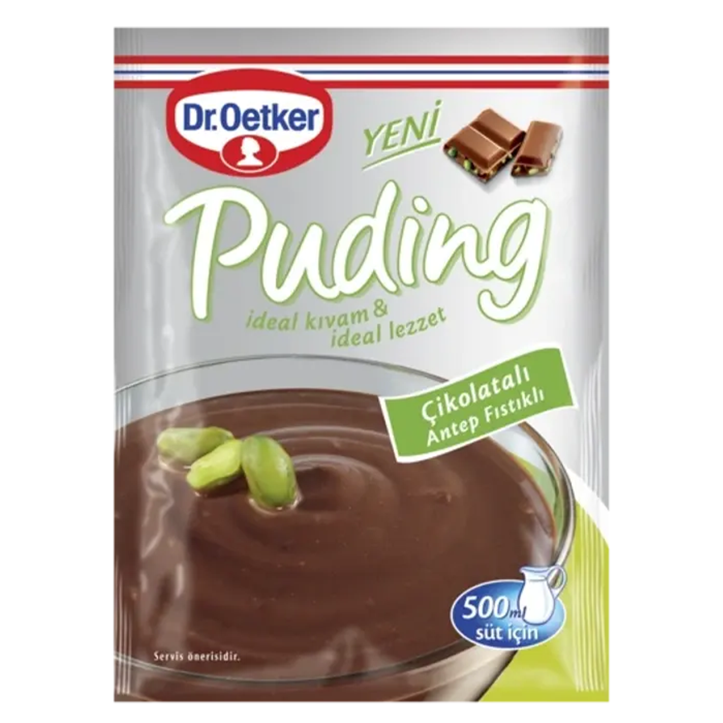 Dr.Oetker Chocolate Pistachio Pudding 100gr