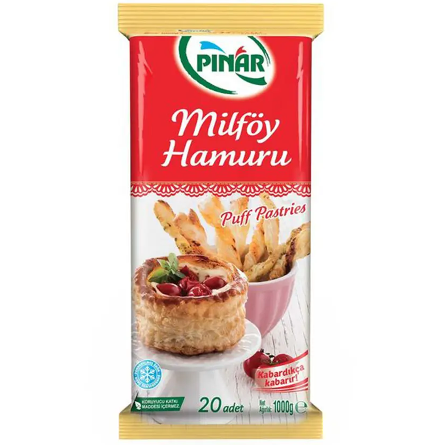 Pinar Puff Pastry 1000 gr