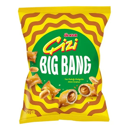 Ulker Cizi Big Bang Peanut Filled 70gr