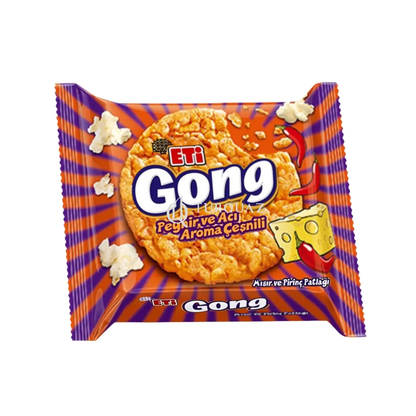 Eti Gong Rice Cake Hot & Cheesey 34 gr