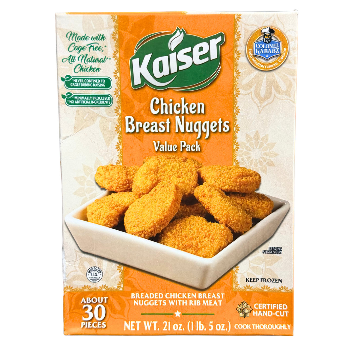 Kaiser Chicken Brest Nuggets 1 lb