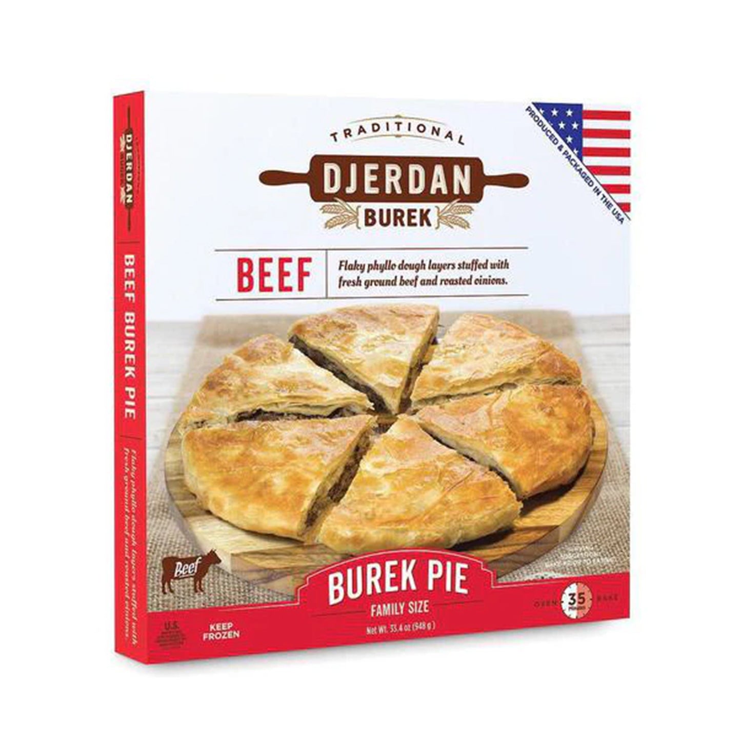 Djerdan Flat Beef Pastry 850 gr