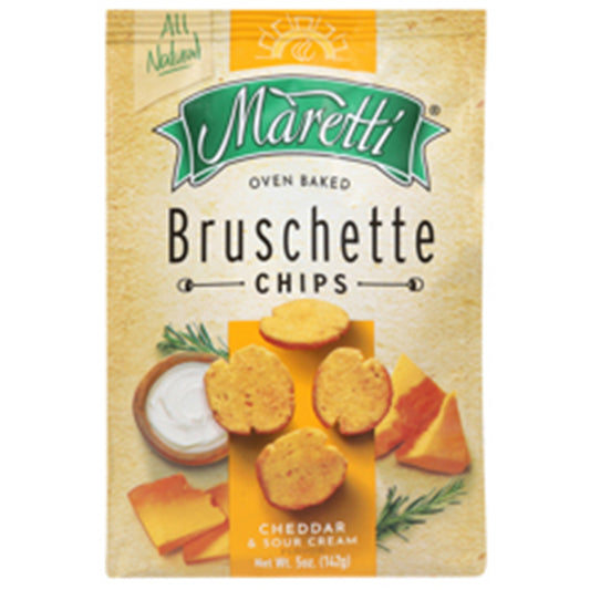 Maretti Brushette Cheddar Ficosota 142 gr