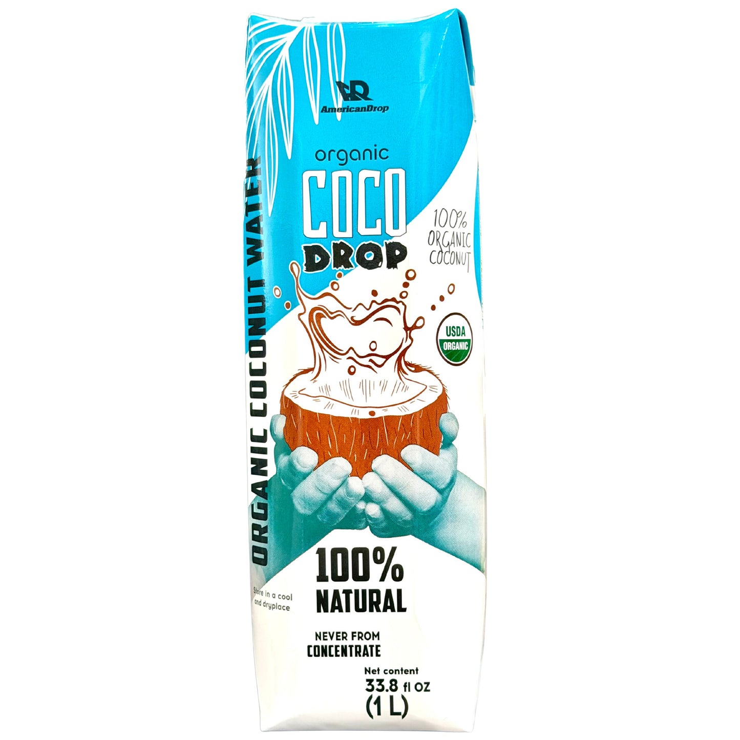AmericanDrop Coco Drop Organic 100% Coconut 1000 ml