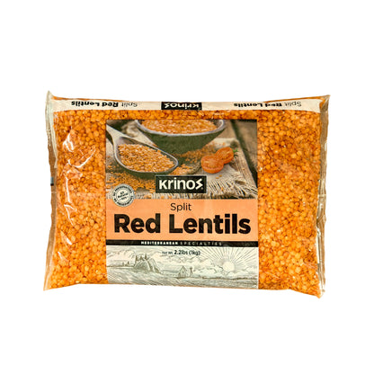 Krinos Red Lentil 2.2 lb(1 kg)