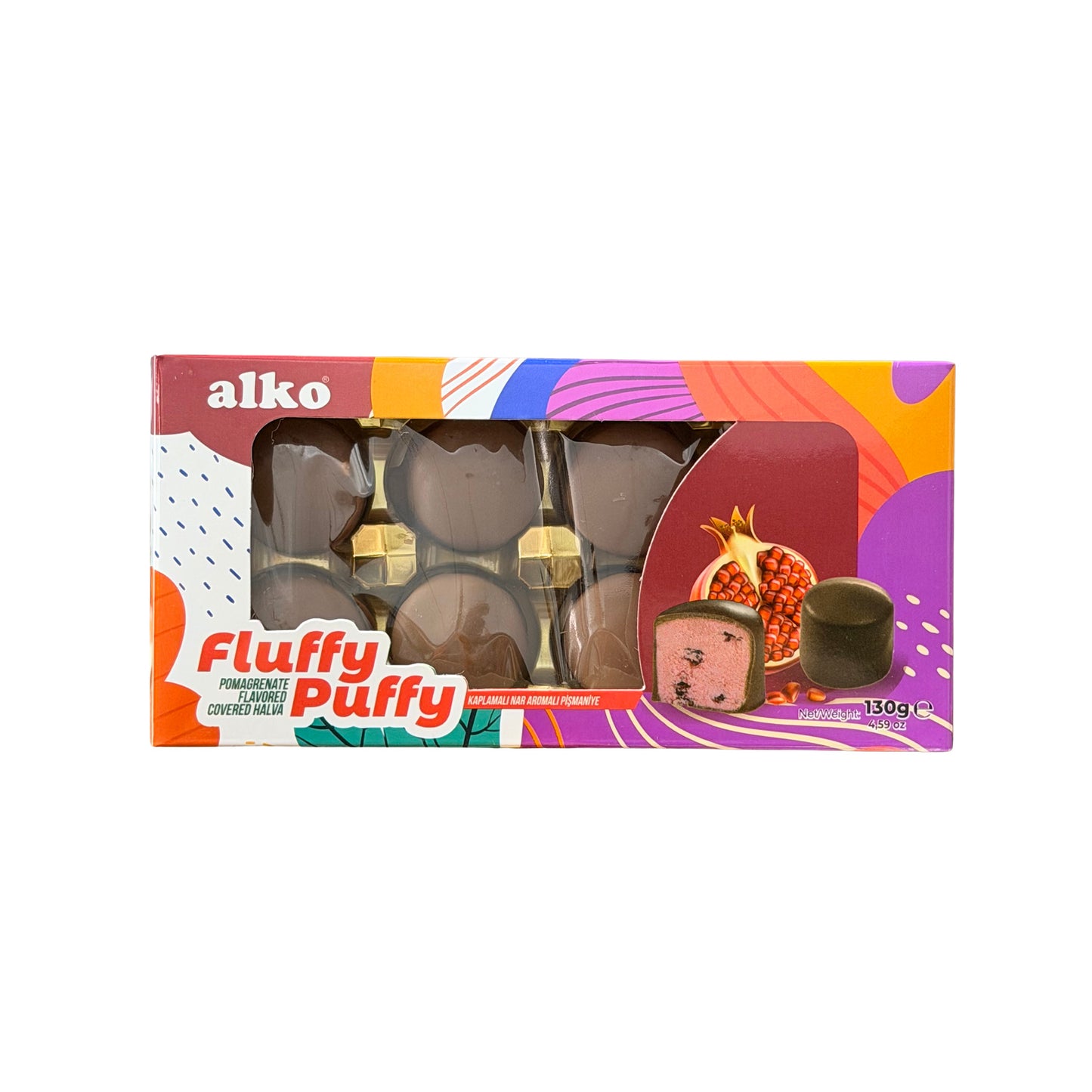 Alko Pomegranate Flavored Covered Halva 130 gr