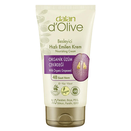 Dalan D'olive Nourishing Hand Body Cream Grapeseed Oil 60 Ml