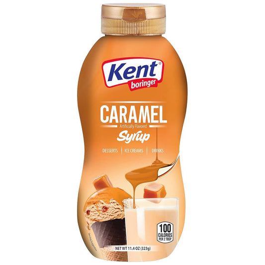 Kent Boringer Caramel Syrup 11.4 oz (323.2 gr)