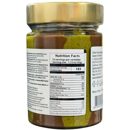 Antebella Bomba Pistachio & Chocolate Spread 70% 320gr