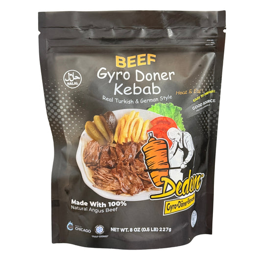 Dedem Beef Gyro Doner Kebap 8 Oz (227 gr)