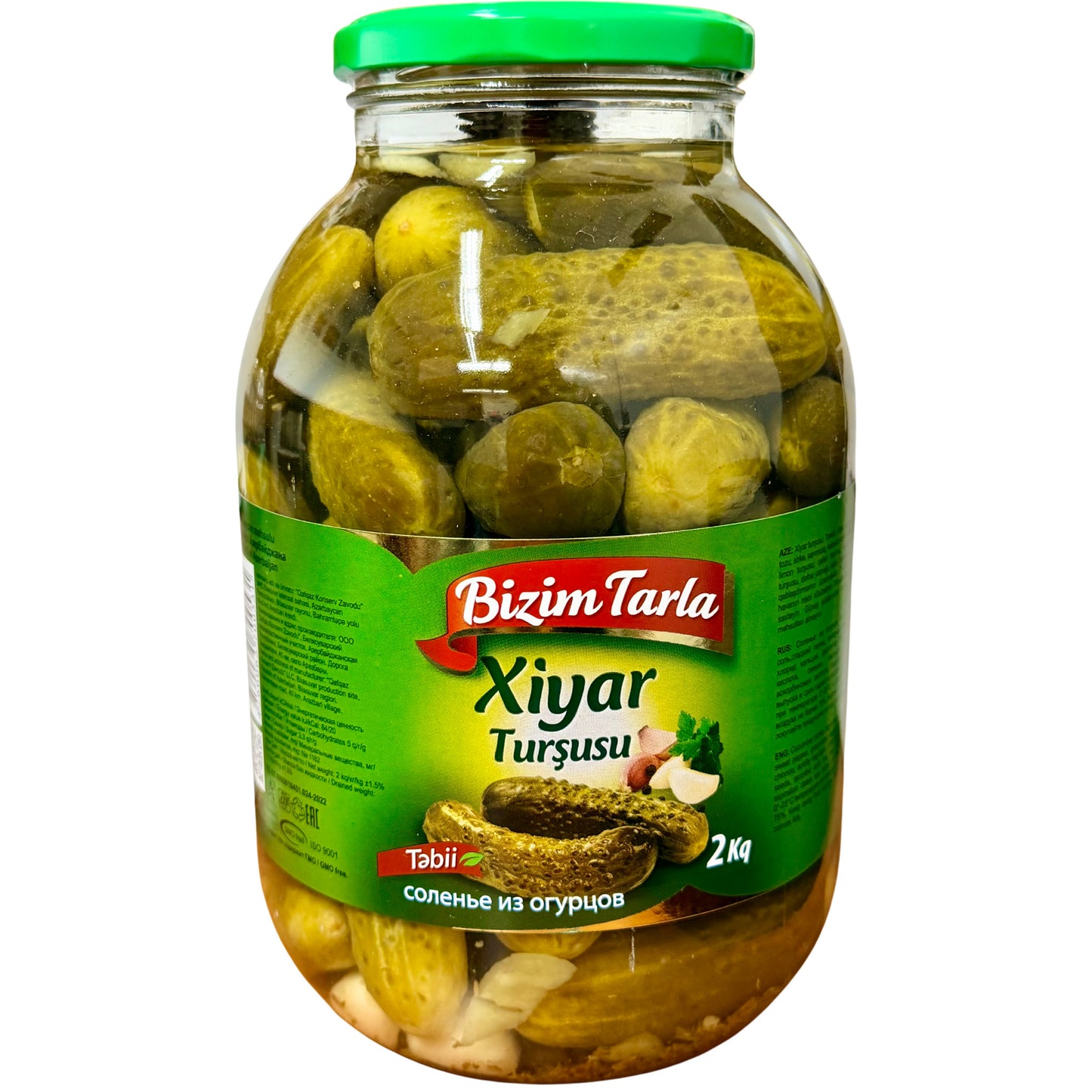 Bizim Tarla Cucumber Pickle 2 kg