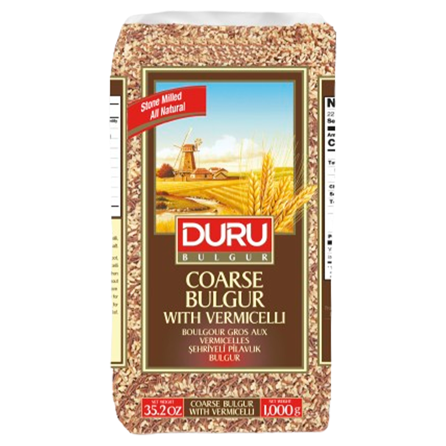 Duru Coarse Bulgur w Vermicelli 1 kg