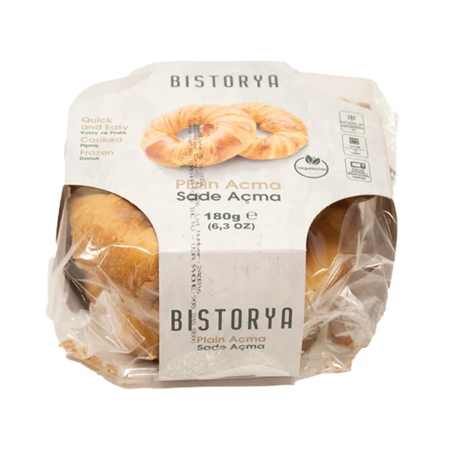 Bistorya Acma | Turkish Soft Bread Ring (Frozen)