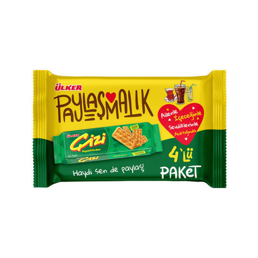 Ulker Cizi Cracker 280 gr (4 Pack)