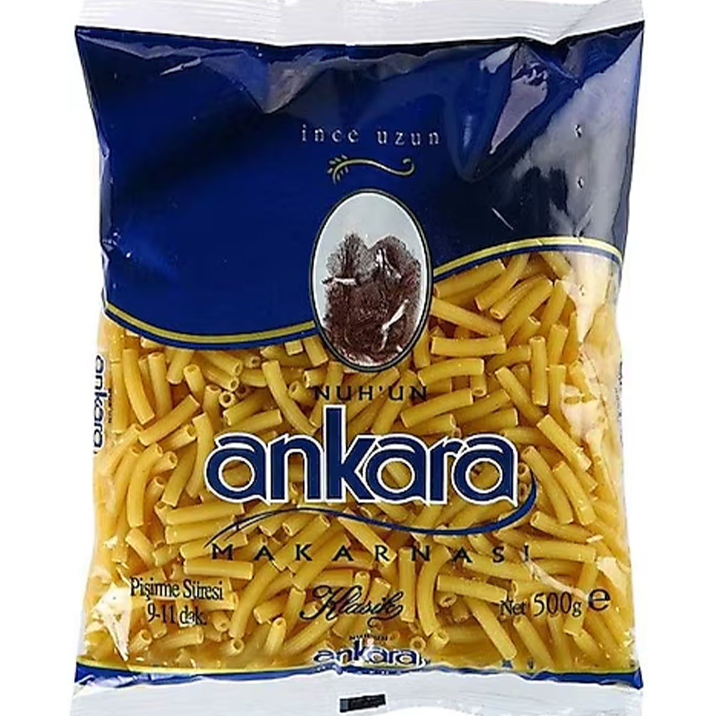 Nuhun Ankara Sedanini Rigati(Ince Uzun) Pasta 500 g