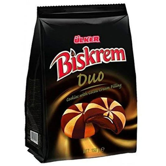 Ulker Biskrem Duo Biscuits w Cocoa Cream 150 gr