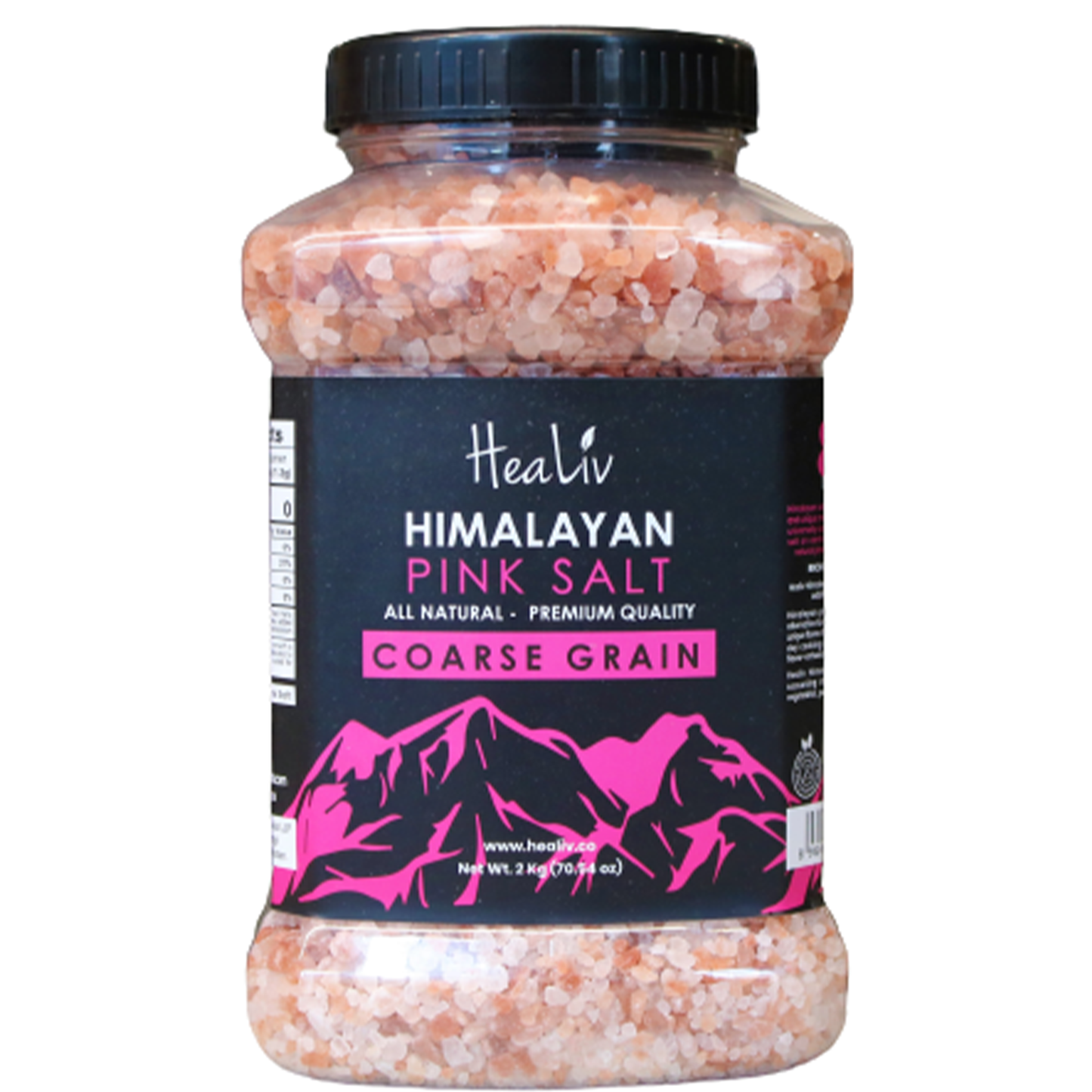 Healiv Himalayan Pink Salt 2kg
