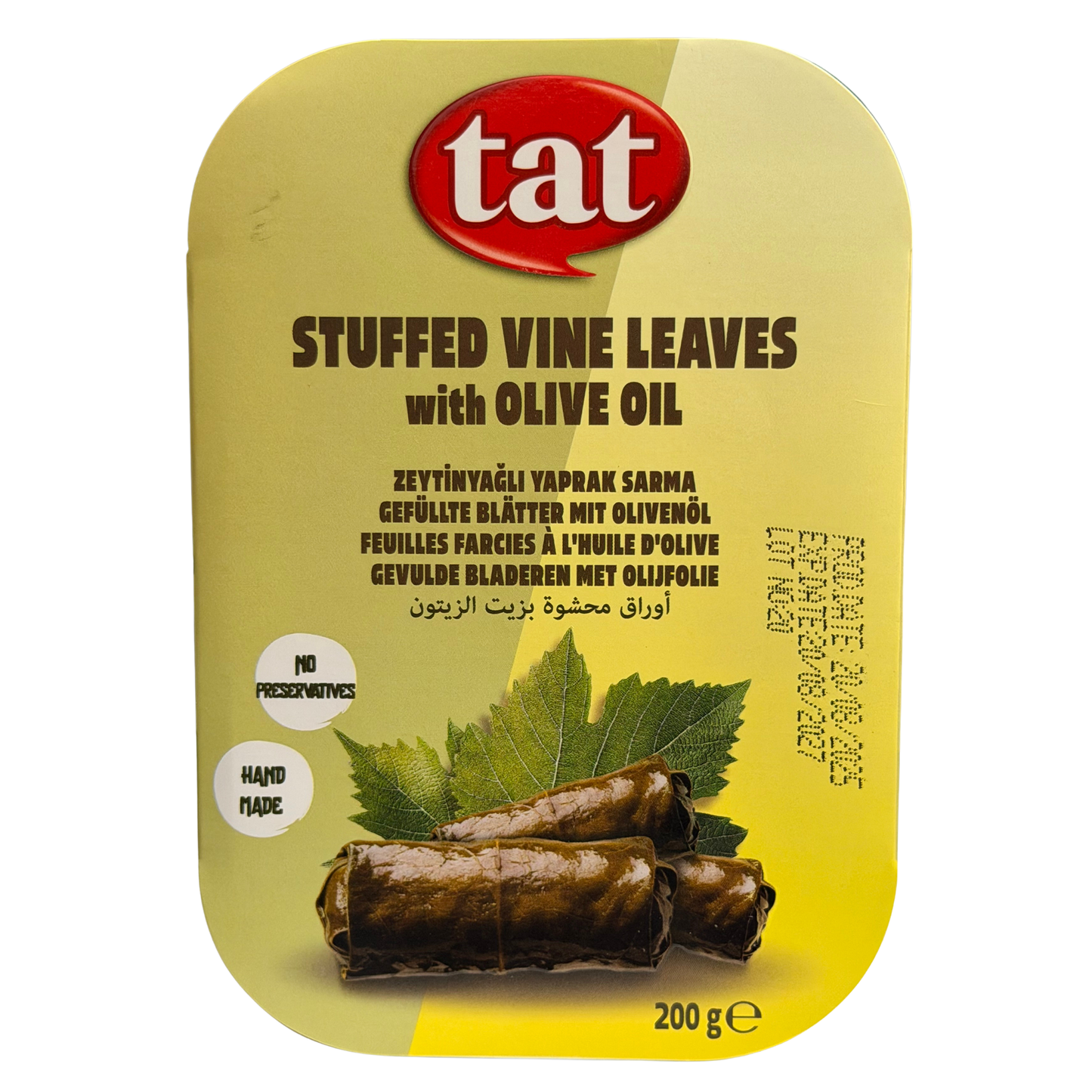Tat Stuffed Vine Leaves  200gr