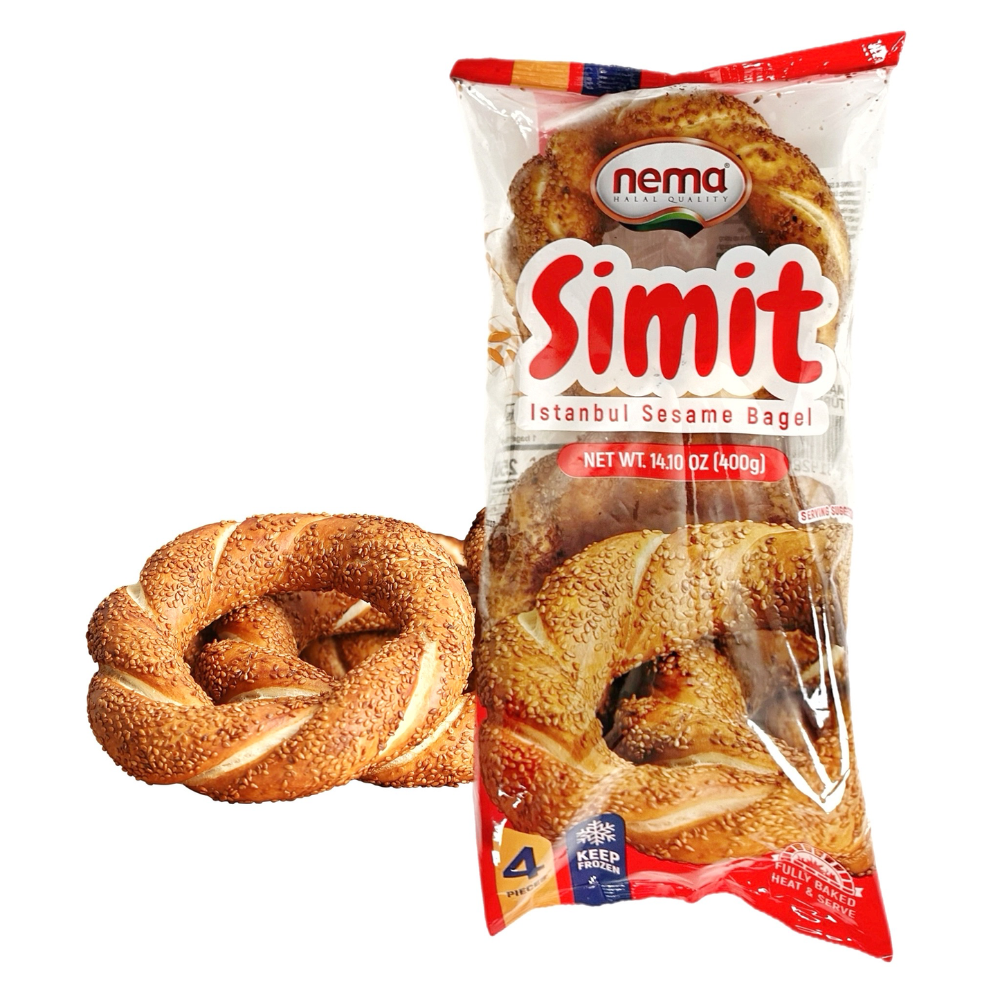 Nema Istanbul Sesame Bagel Simit 4x100 gr