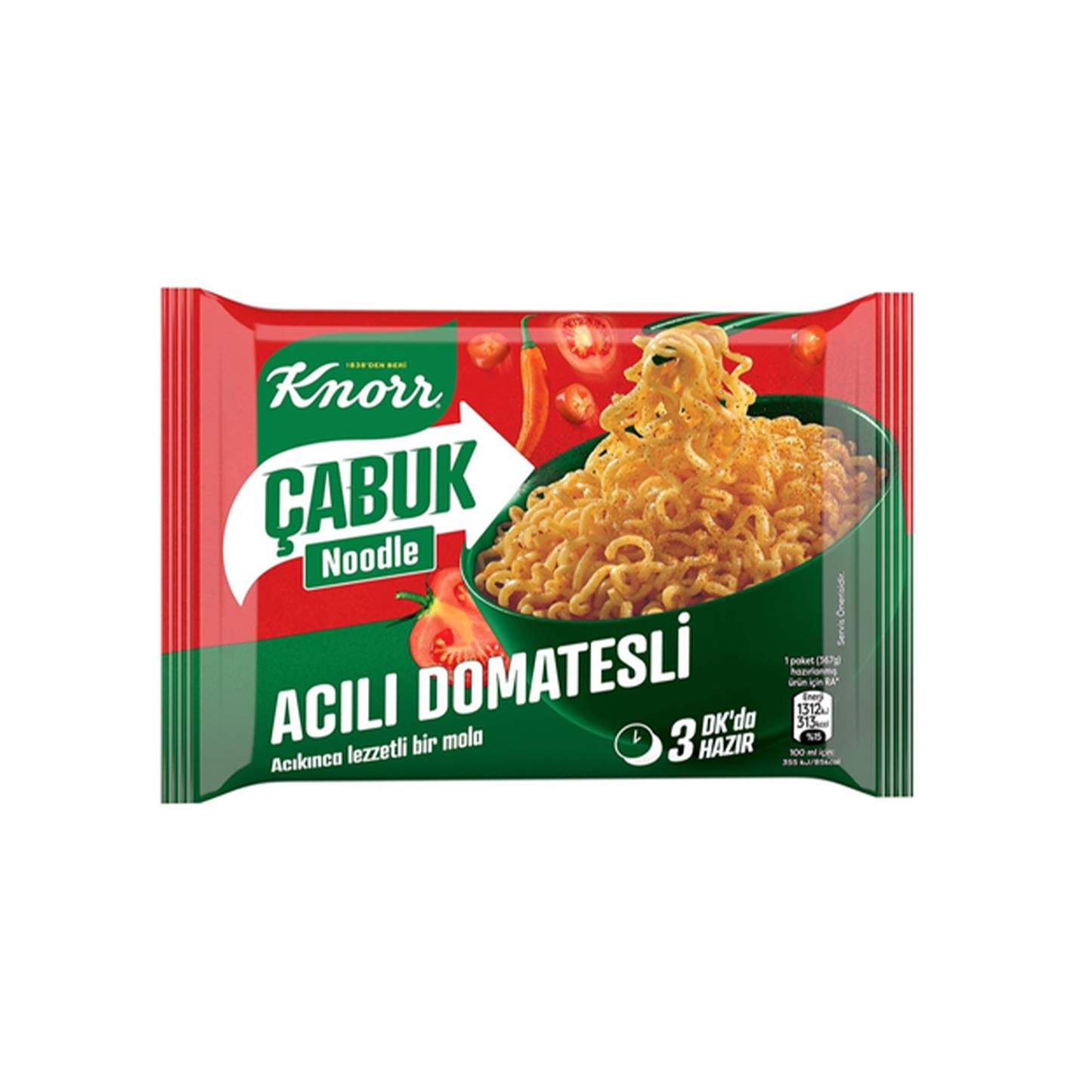 Knorr Hot Tomato Quick Noodle 66 gr