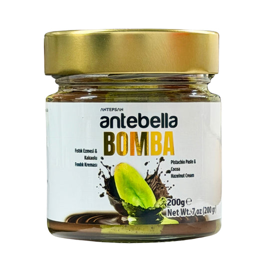 Antebella Bomba Pistachio paste &Cocoa Hazelnut Cream 200 gr
