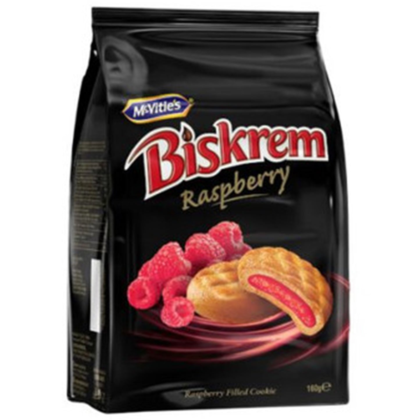 McVities Biskrem Raspberry Biscuits w Raspberry Filling 160 gr