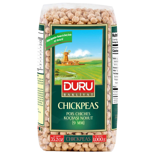 Duru Dry Chickpeas 9mm 1000 g