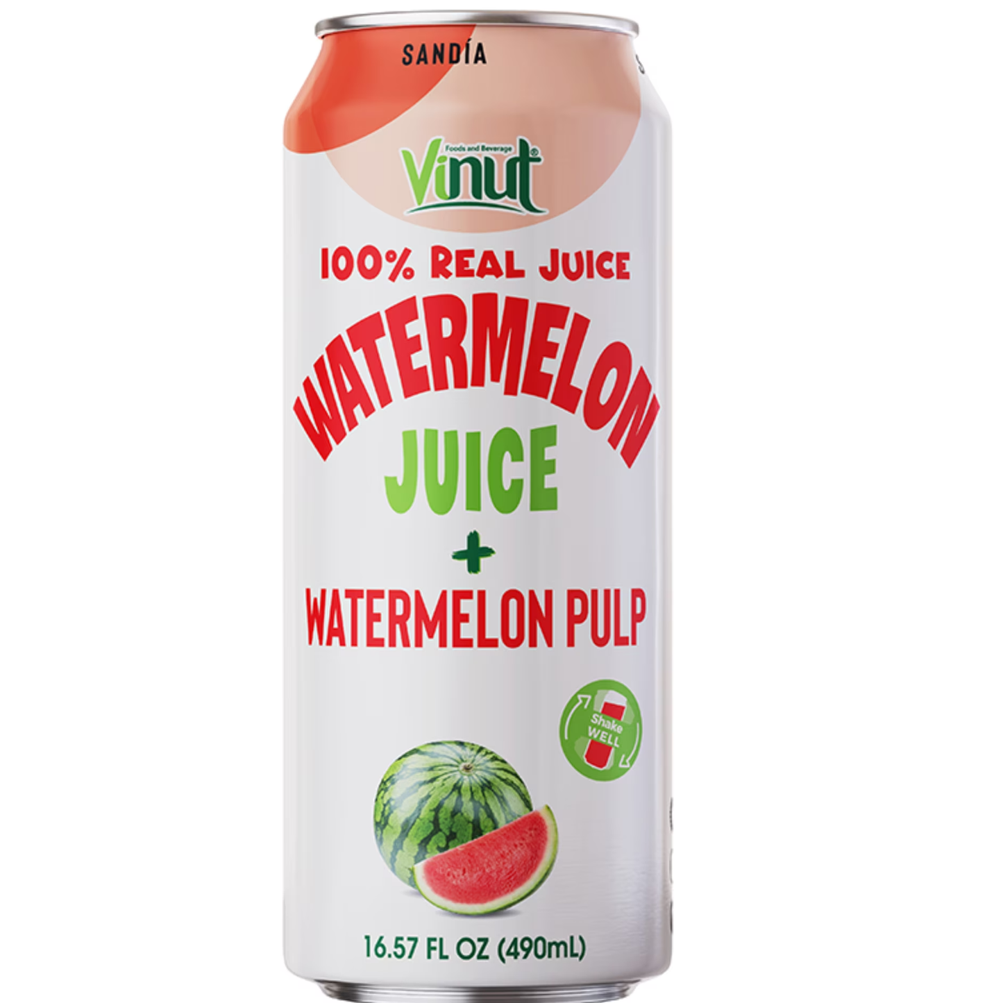 AmericanDrop 100% Watermelon juice w Pulp 490ml