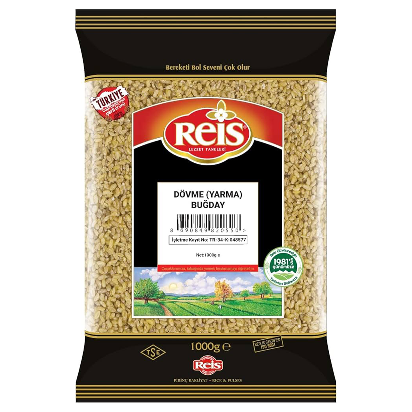 Reis Dovme(Yarma) Bugday 1000 gr