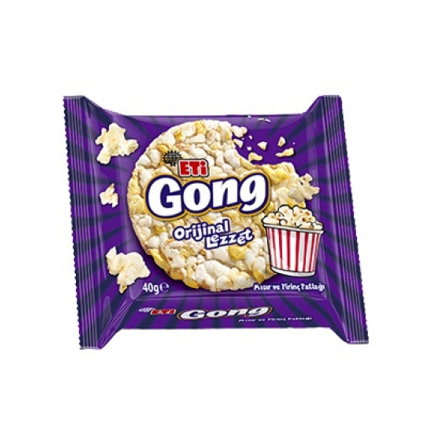Eti Gong Rice Cake Original 40 gr