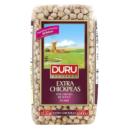 Duru Dry Extra Chickpeas 10mm 1 Kg (1000 Gr)