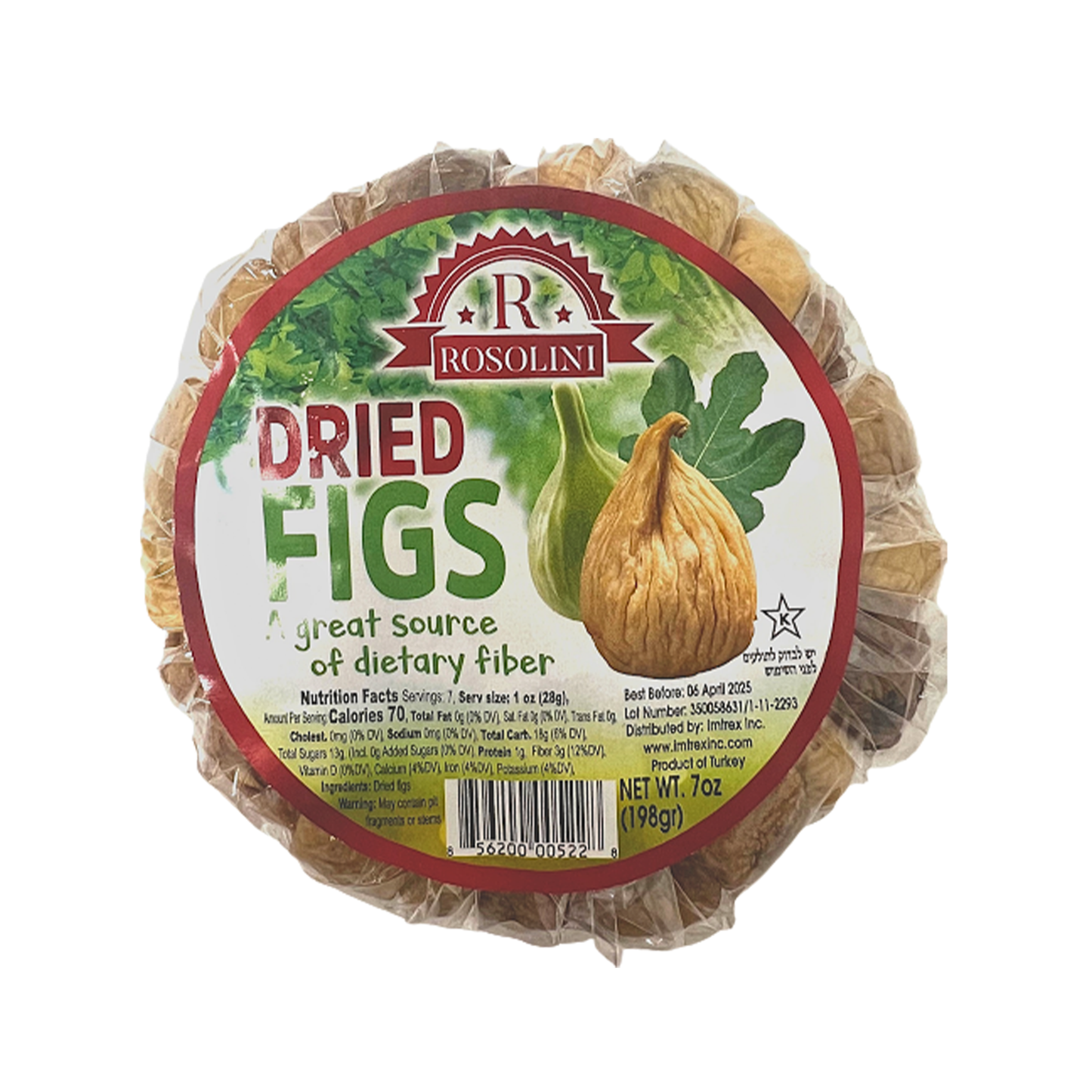 Rosolini Dried figs 7 oz