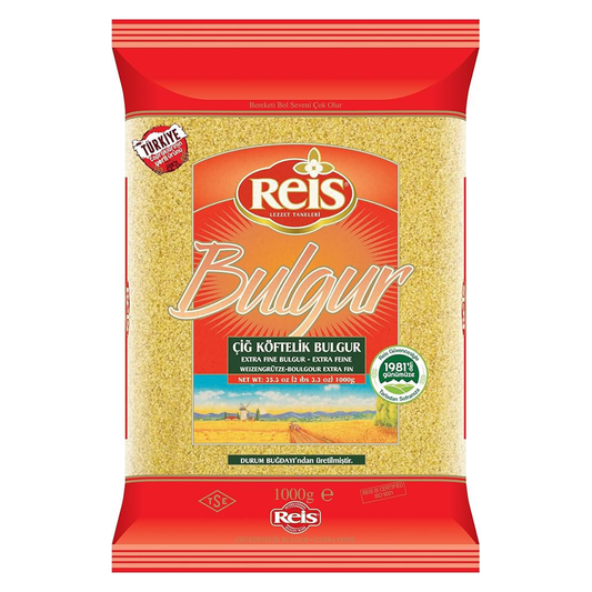 Reis Extra Fine Bulgur 3.3 Oz (1 Kg)