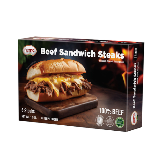 Nema Beef Sandwich Steaks 12 oz.
