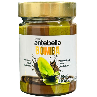 Antebella Bomba Pistachio & Chocolate Spread 70% 320gr