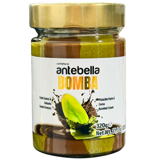 Antebella Bomba Pistachio & Chocolate Spread 70% 320gr