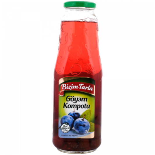 Bizim Tarla Plum(Gavali) Compote 1 lt