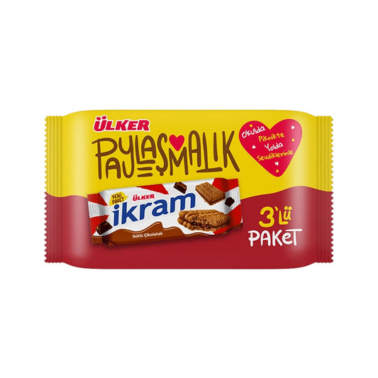 Ulker Ikram Sandwich Biscuit Chocalate 3 pcs 252 g