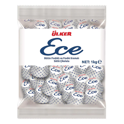Ulker Ece Hazelnut Chocolate 1000gr