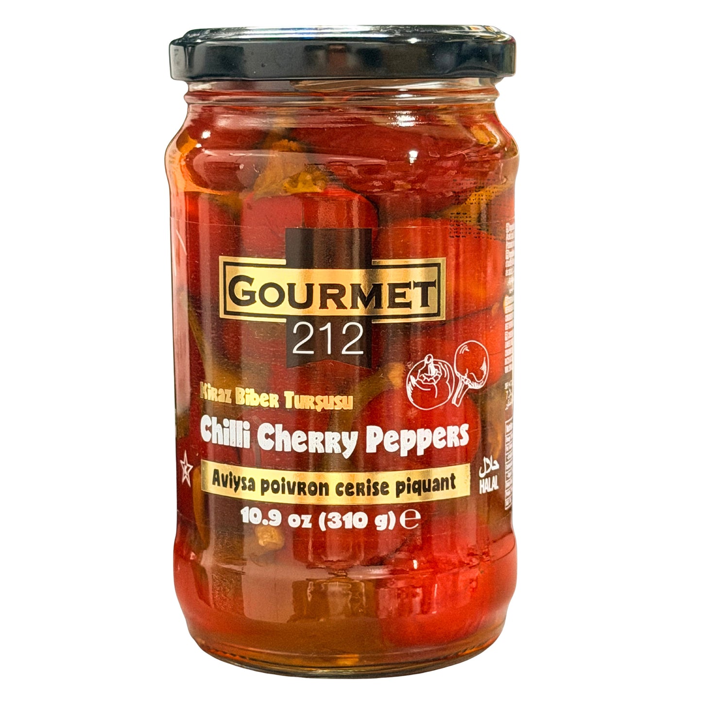 Gourmet212 Chilli Cherry Pepper 320 ml