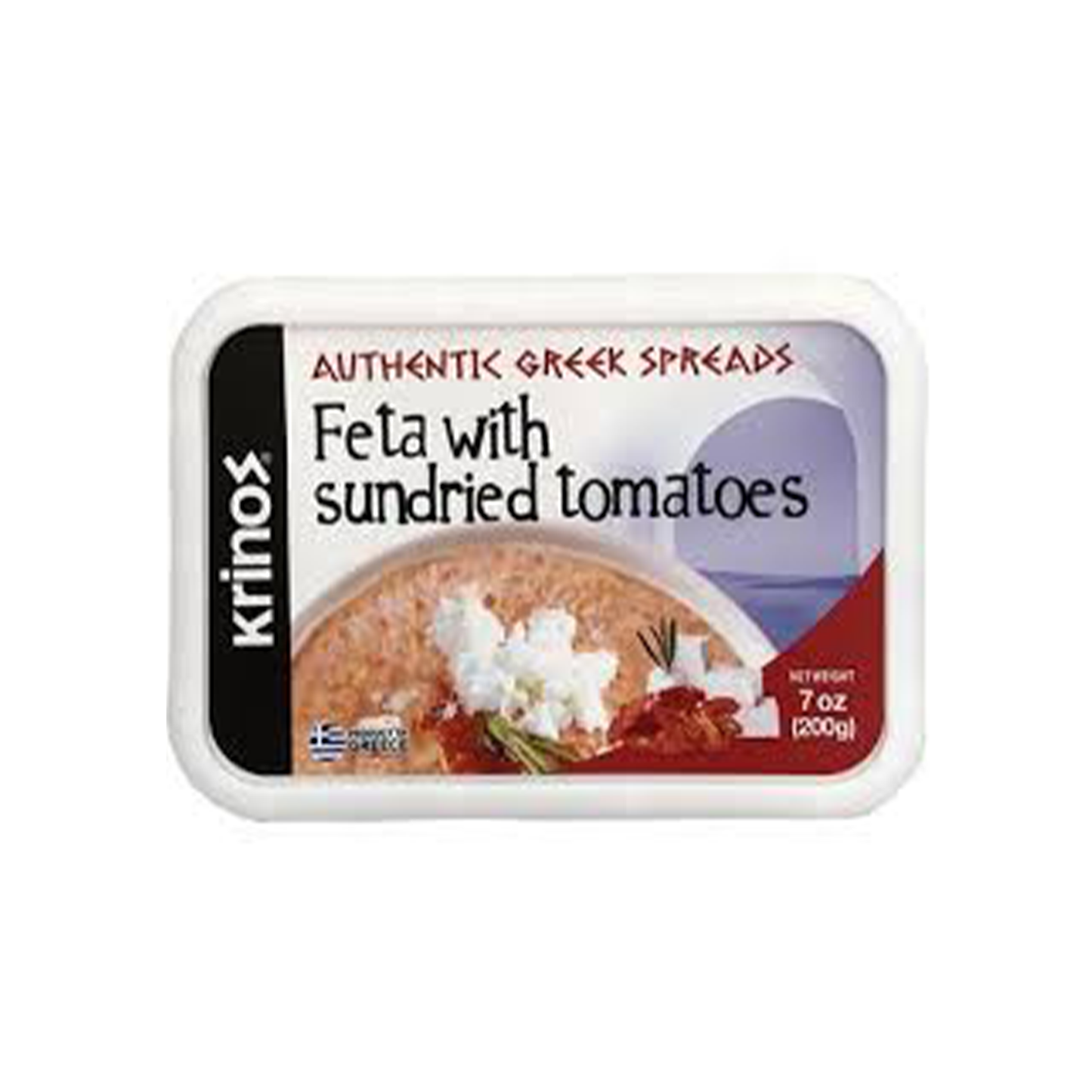 Krinos Feta w Sundried Tomato Spread 7 oz