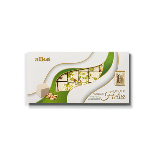 Alko Traditional Pulled Halva w Pistachio(Cekme Helva) 400 gr
