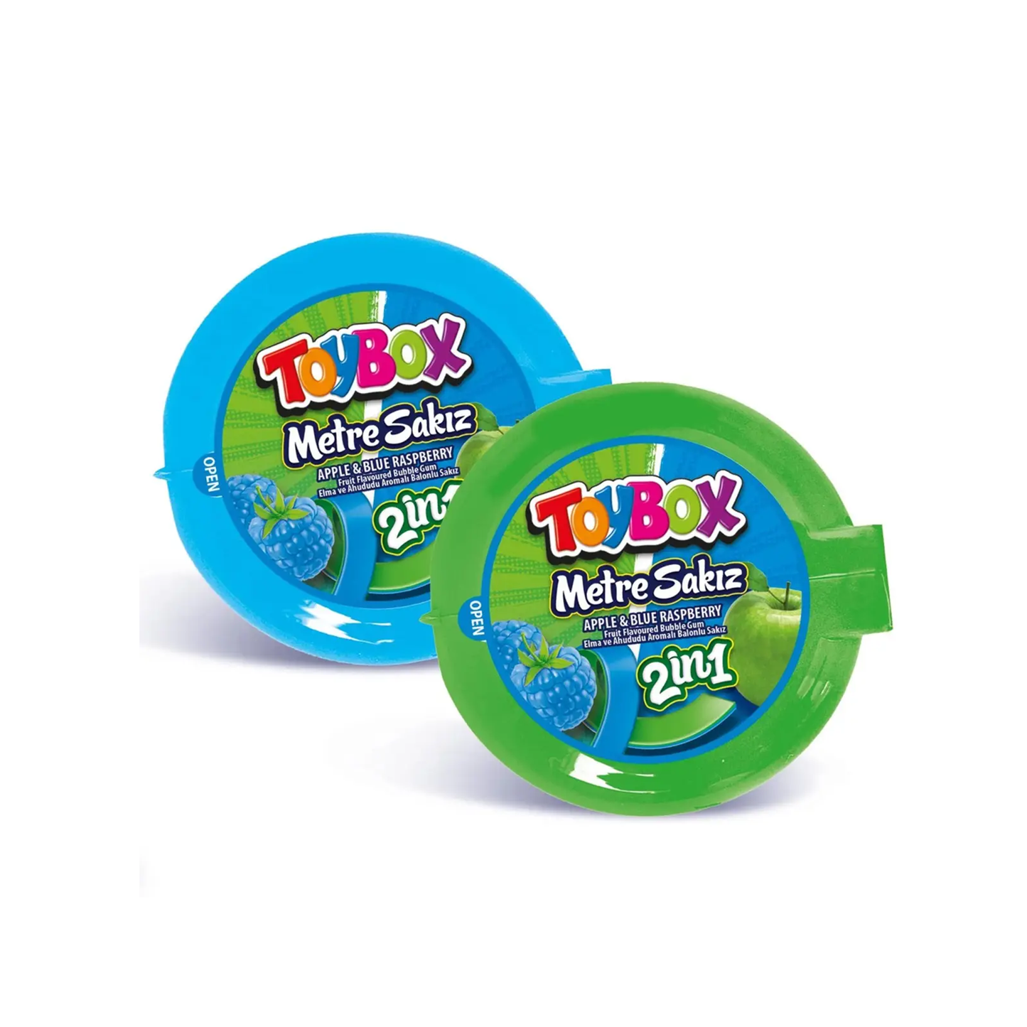 Toybox Strip Gum Flavored Hard Candy 11 gr
