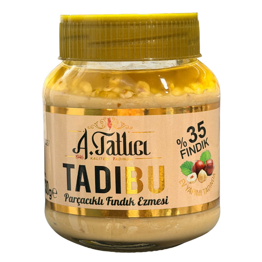 A Tatlici Tadibu Hazelnut Paste %35 Hazelnut 330 gr