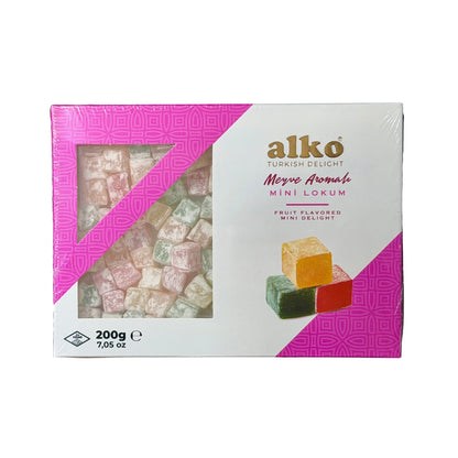 Alko Fruit Flavored Mini Turkish Delight 200 gr
