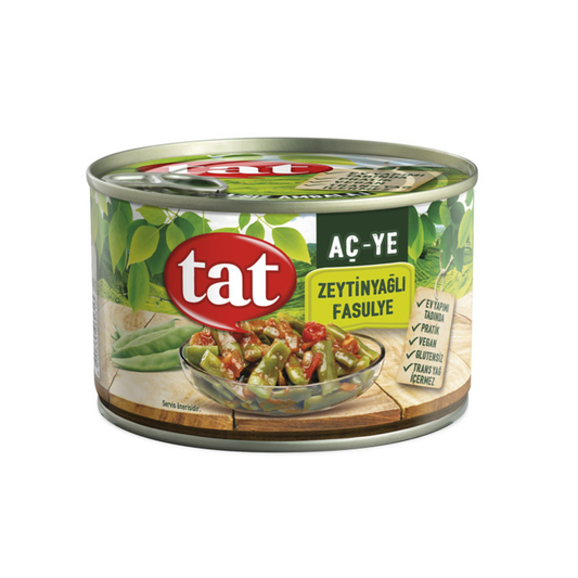 Tat Green Beans in Olive Oil Can 380 gr