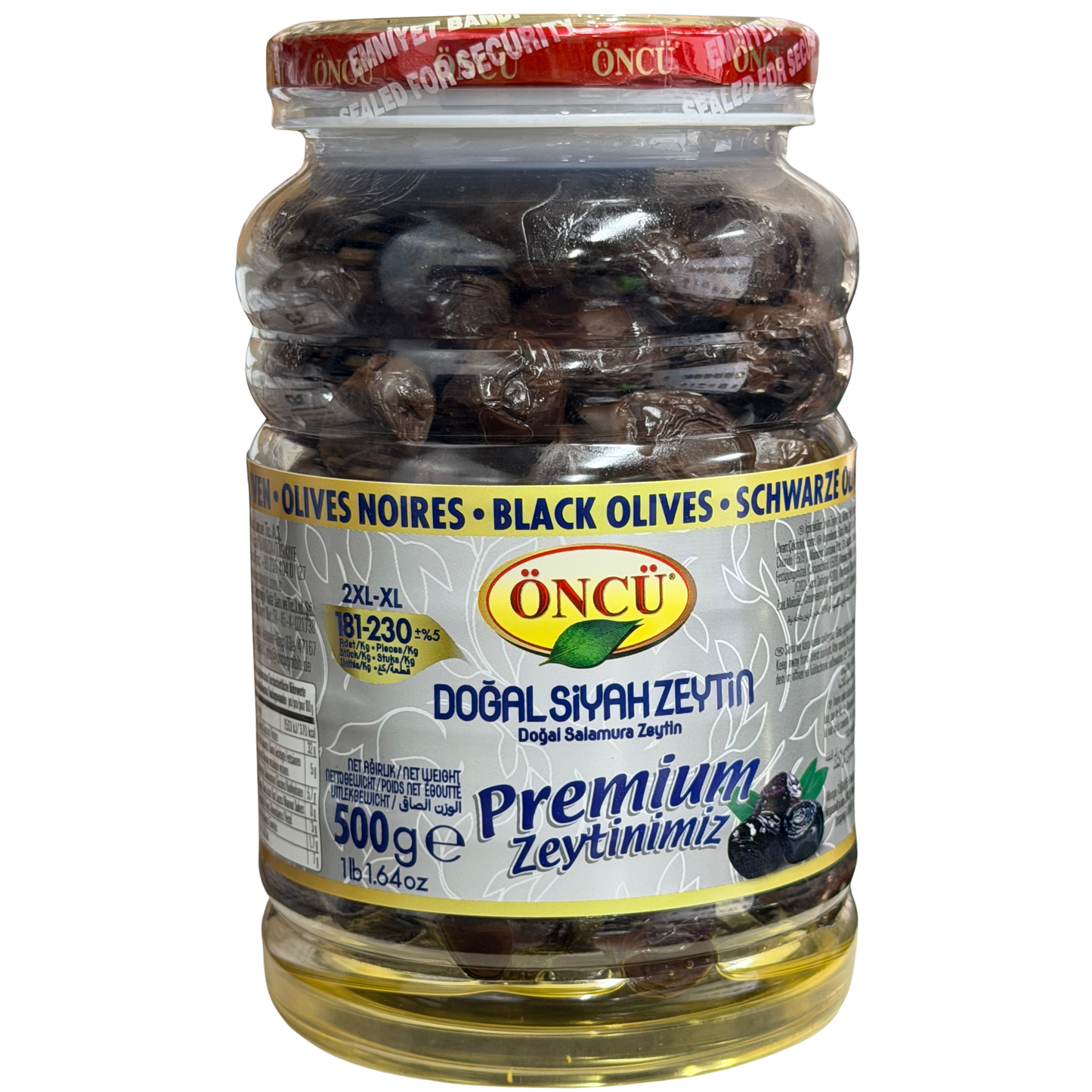 Oncu Black Olives XXL 500gr